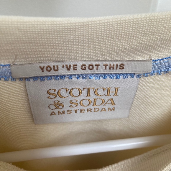 SCOTCH & SODA | Graphic Print Crew Neck Sweatshirt  NWOT - Picture 3 of 6